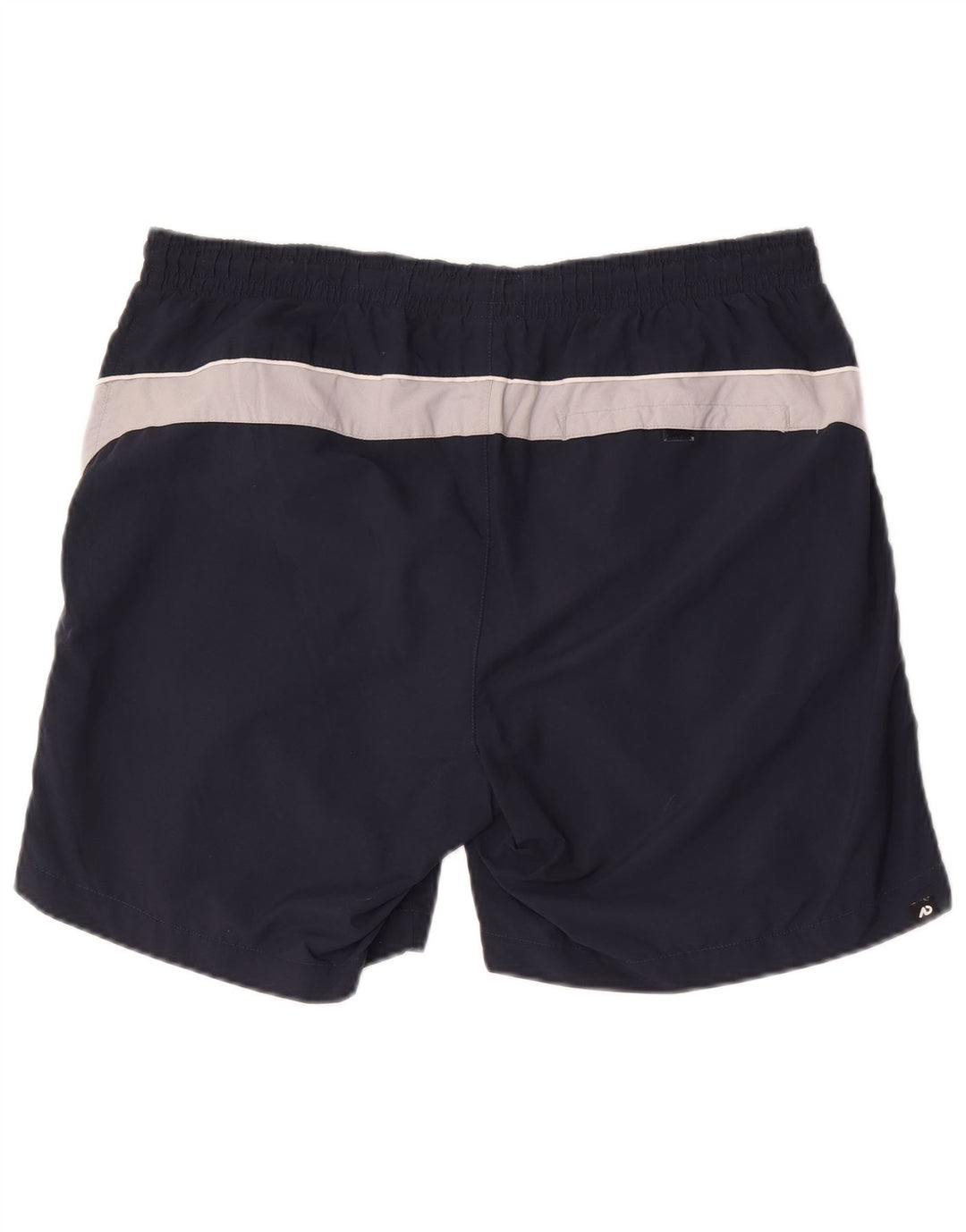Nike Herren-Badeshorts, groß, marineblaues Colourblock-Nylon