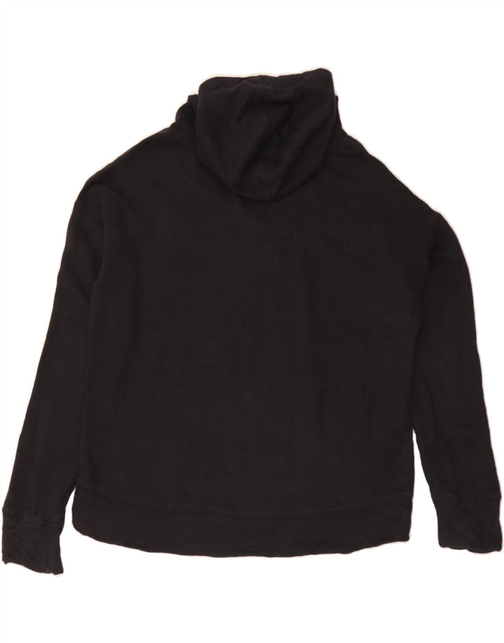 REEBOK Mens Hoodie Jumper Medium Black Cotton Vintage Reebok and Second-Hand Reebok from Messina Hembry 