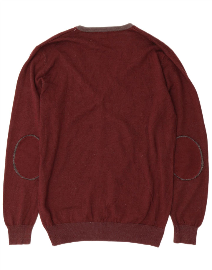 LIU JO Mens Cardigan Sweater XL Brown Wool