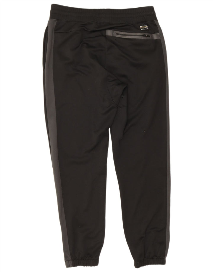Nike Herren-Trainingshose, Jogginghose, groß, schwarzes Farbblock-Polyester