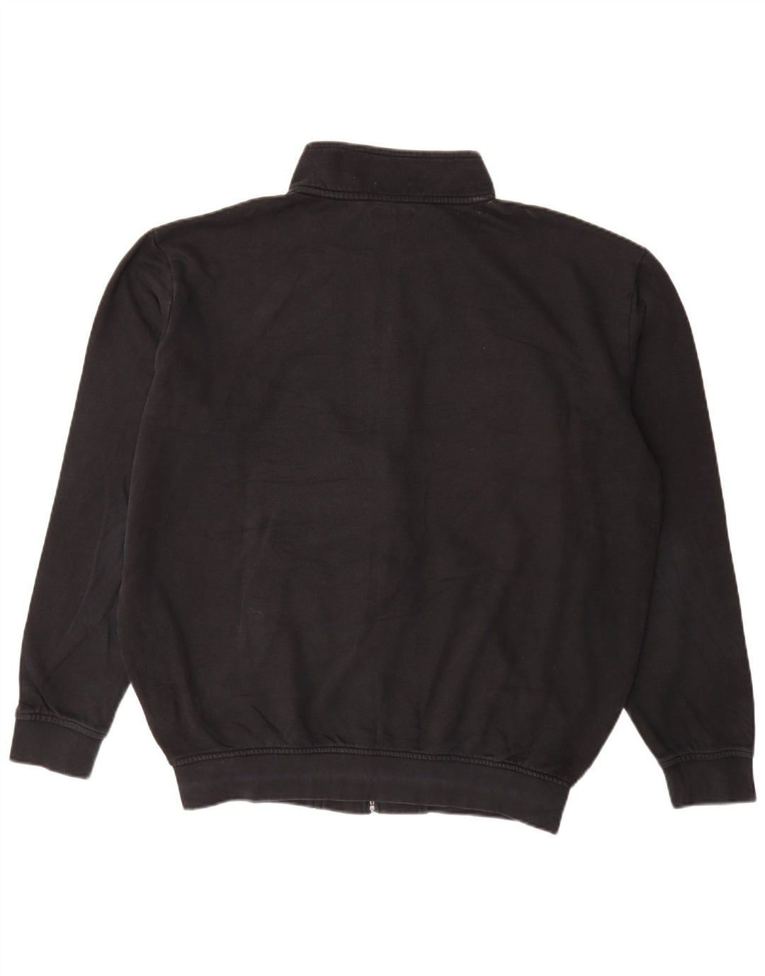 Kappa Herren Trainingsanzug Top Jacke 2XL Schwarz Baumwolle