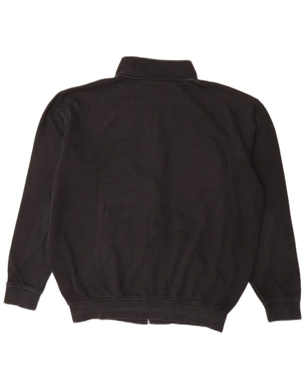 Kappa Herren Trainingsanzug Top Jacke 2XL Schwarz Baumwolle