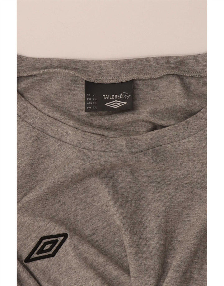 Umbro Herren T-Shirt Top 2XL Grau