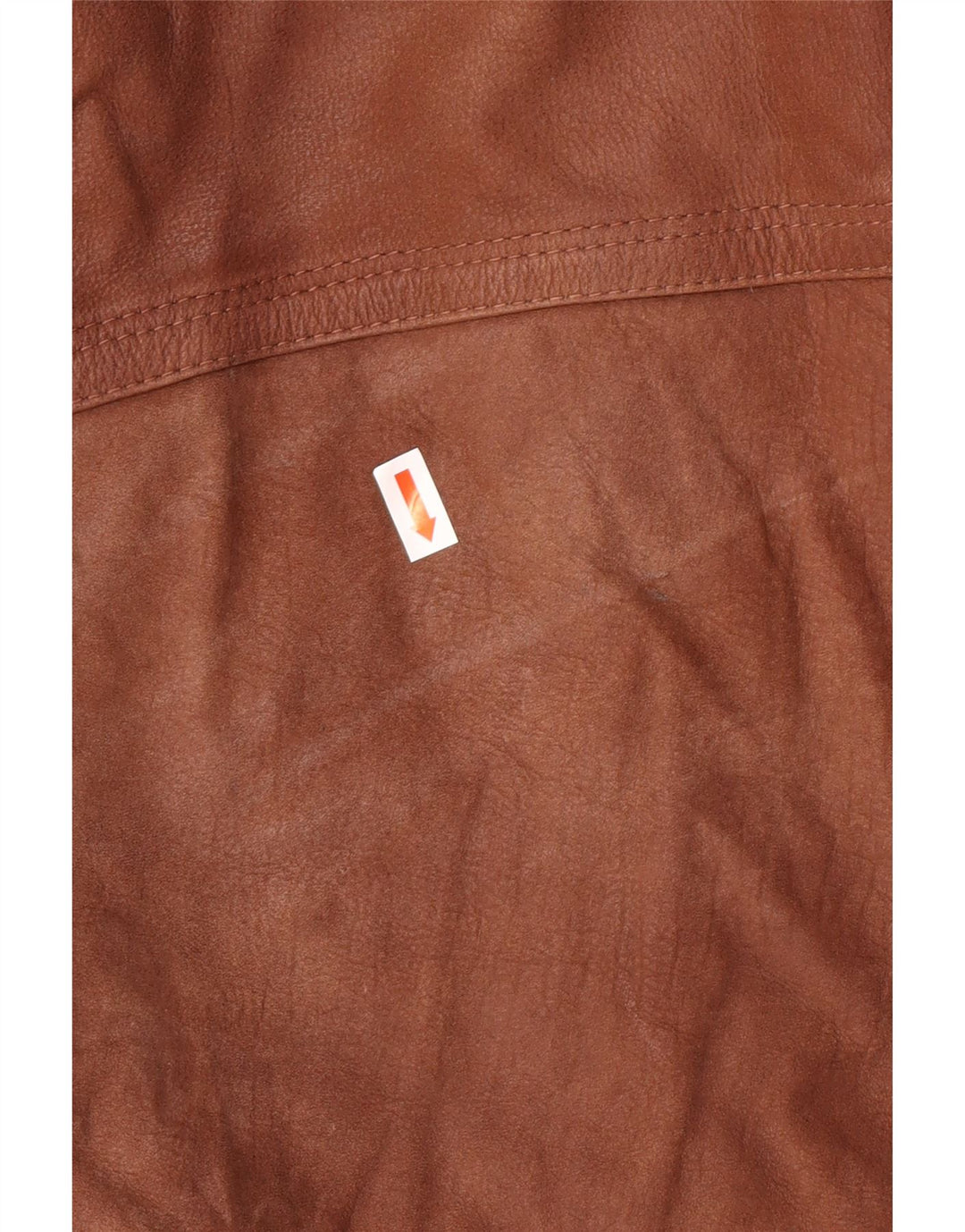 VINTAGE Herren Ledermantel IT 50 Large Braun