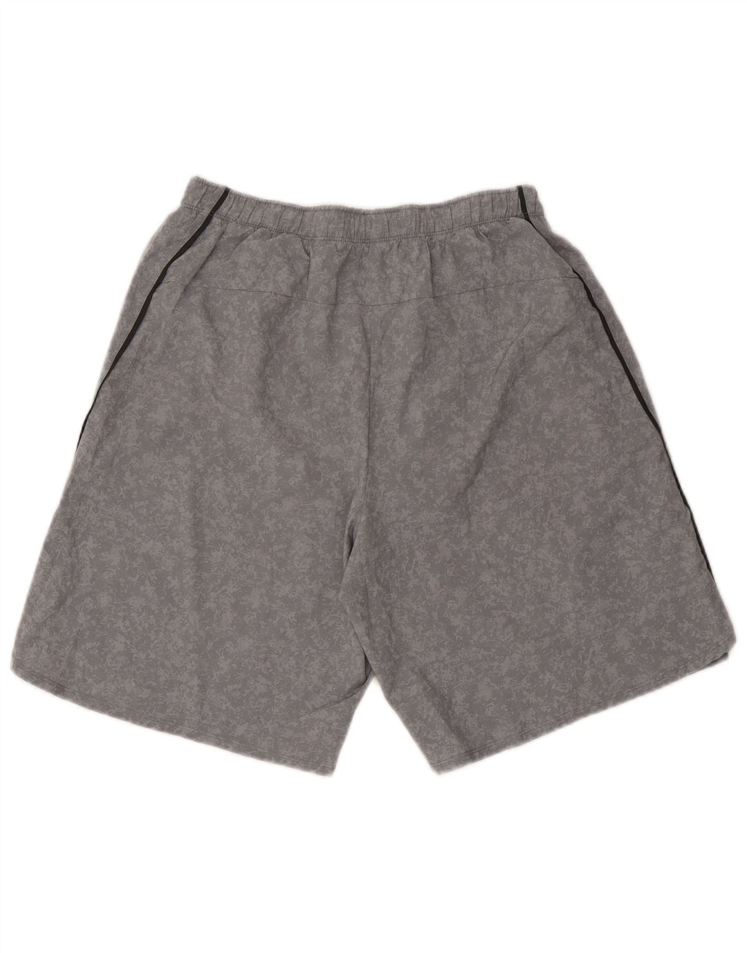 Asics Herren Sportshorts mittelgraues Camouflage-Polyester