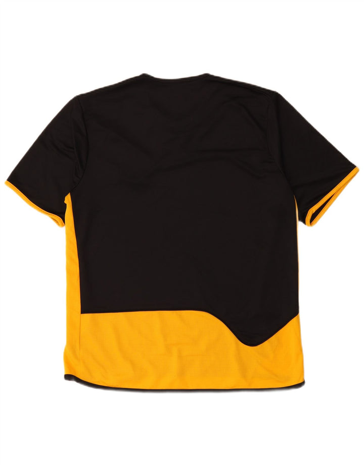 Umbro Herren-T-Shirt mit Grafik, XL, Schwarz, Farbblock
