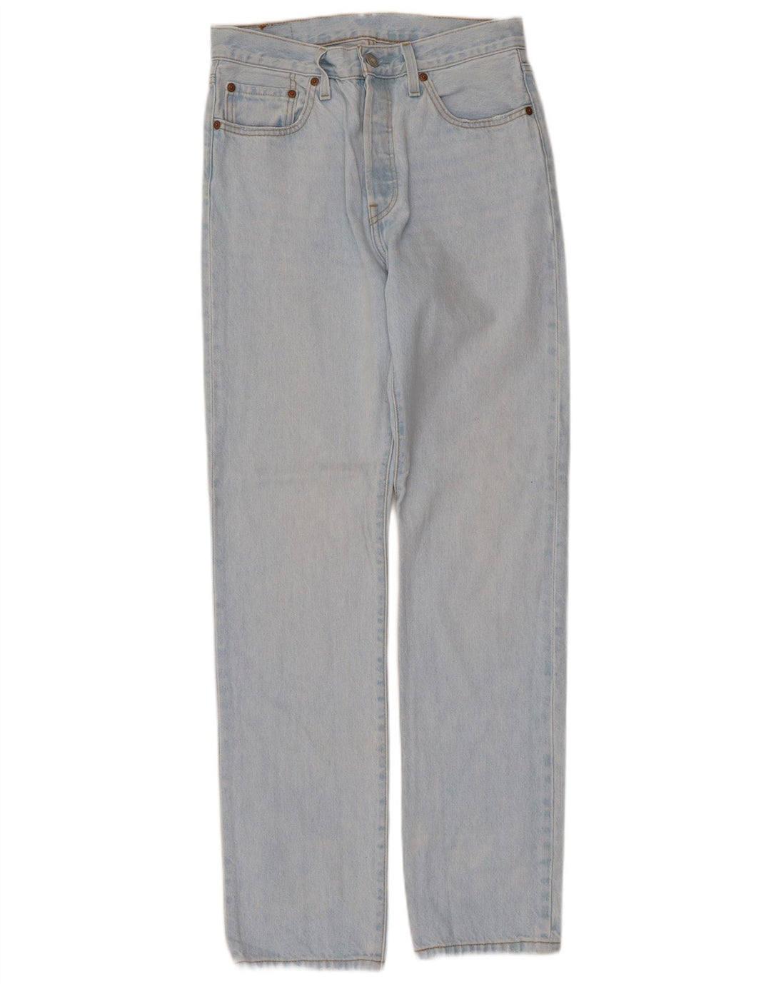 Levi's Herren 501 Straight Jeans W27 L32 Blaue Baumwolle