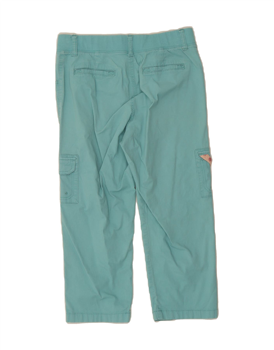LEE Womens Cargo Capri Trousers US 10 Large W34 L21 Blue Cotton Vintage Lee and Second-Hand Lee from Messina Hembry 