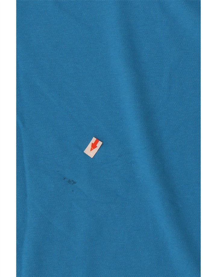 Kappa Herren-Poloshirt, große blaue Baumwolle