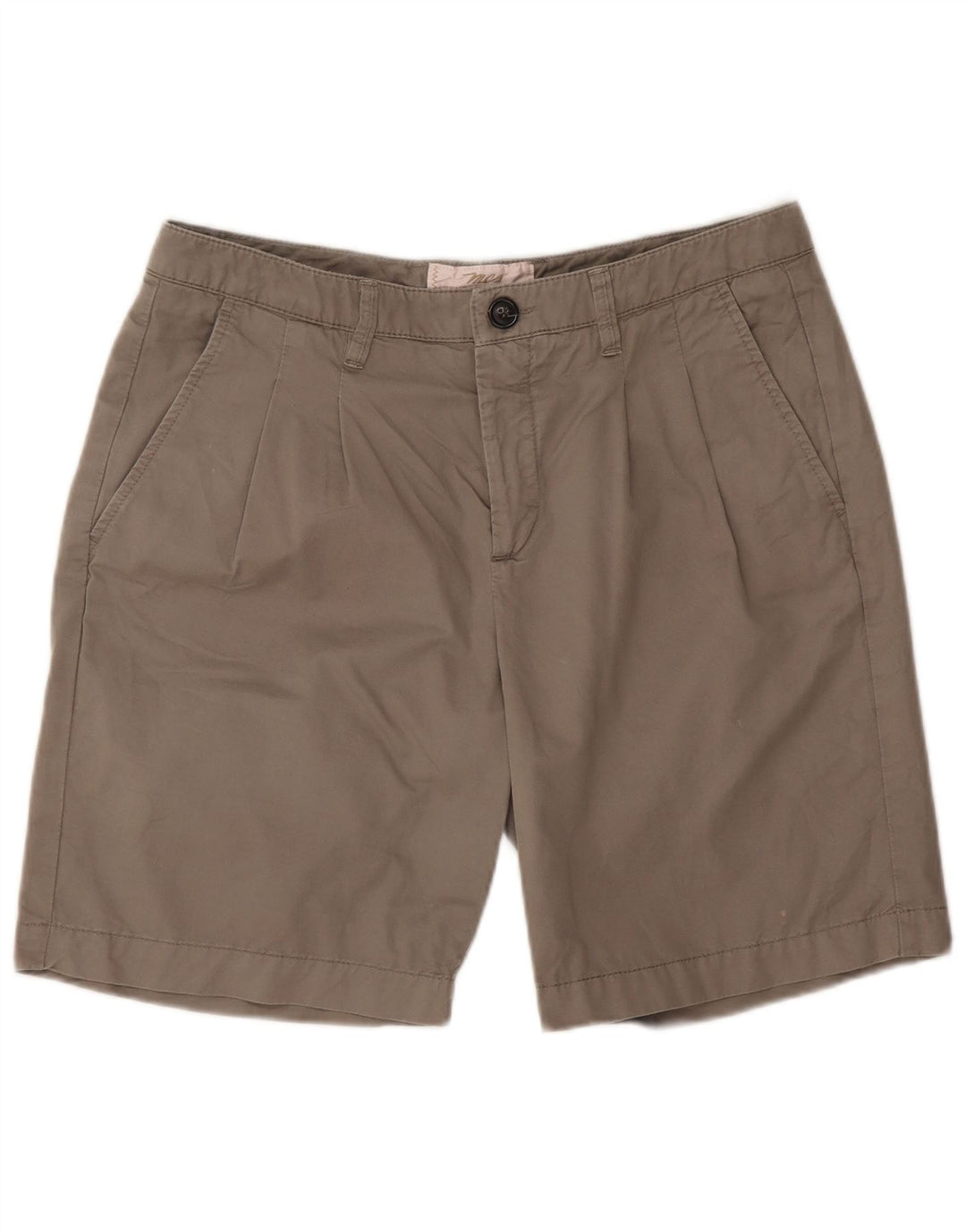Marlboro Classics Damen Pegged Chino Shorts IT 42 Medium W34 Grau