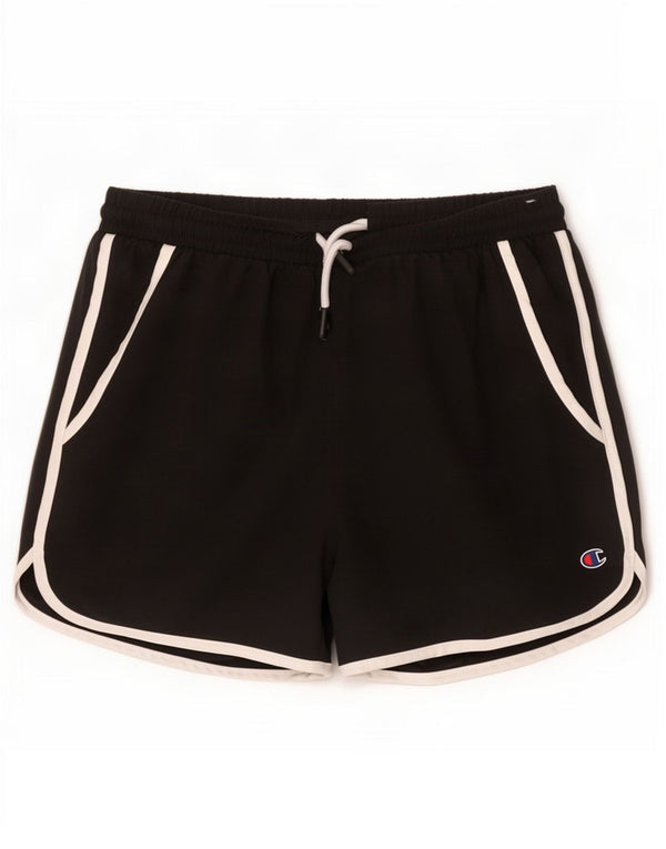 Champion Mädchen-Sportshorts, 14–15 Jahre, XL, schwarzes Polyester