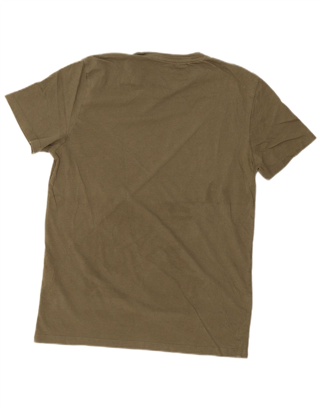 JACK & JONES Herren T-Shirt Top Medium Khaki Baumwolle