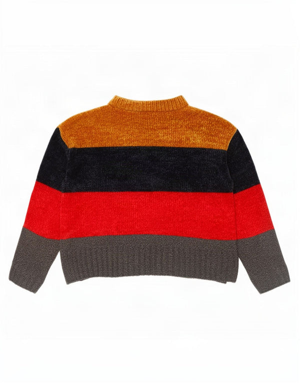 Marks & Spencer Damen-Pullover mit Rundhalsausschnitt, Gr. 40, Größe L, mehrfarbig