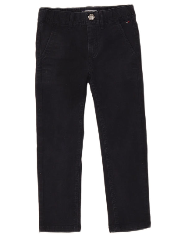 Tommy Hilfiger Straight Chino-Hose für Jungen, 5–6 Jahre, W22, L18, Marineblau