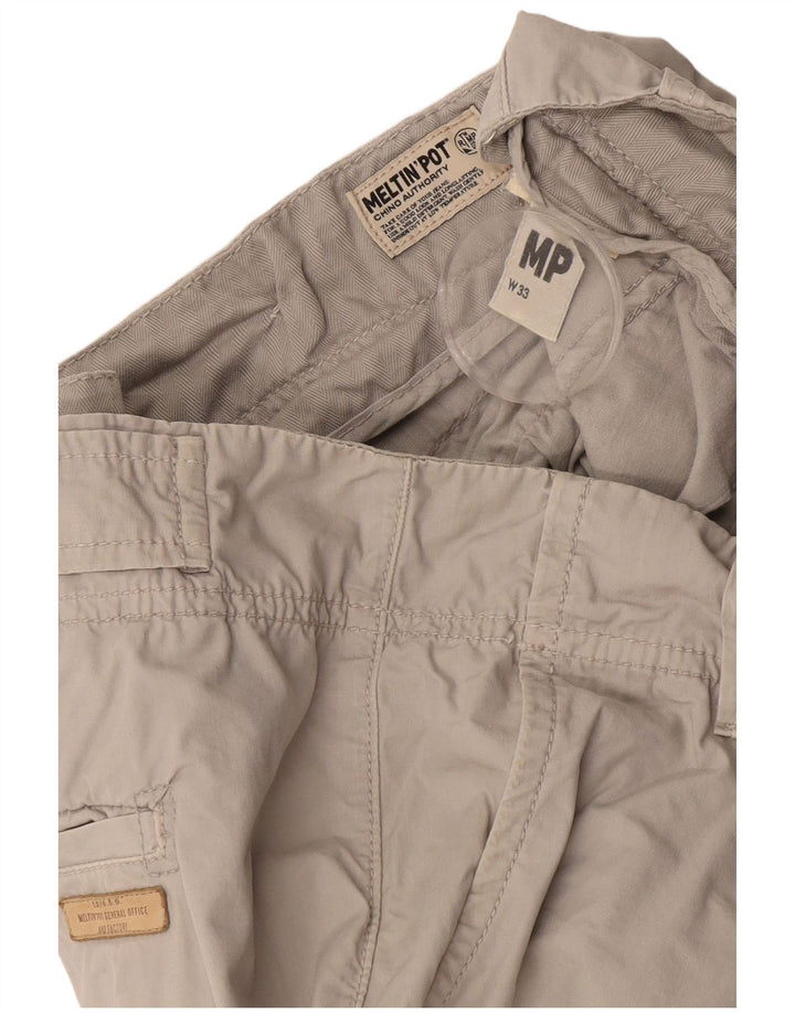 MELTIN' POT Herren Cargoshorts W33 Mittelbeige
