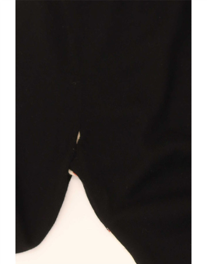 Lacoste Damen-Pullover mit V-Ausschnitt, Größe 40, mittelschwarz, Argyle/Diamant