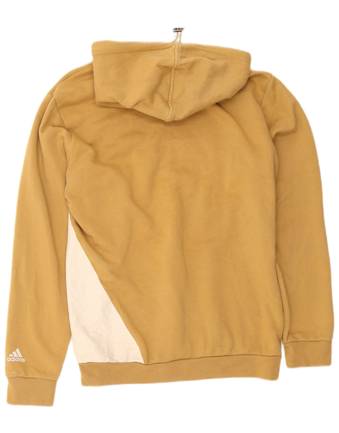 Adidas Herren Graphic Hoodie Pullover mittelgelbe Baumwolle