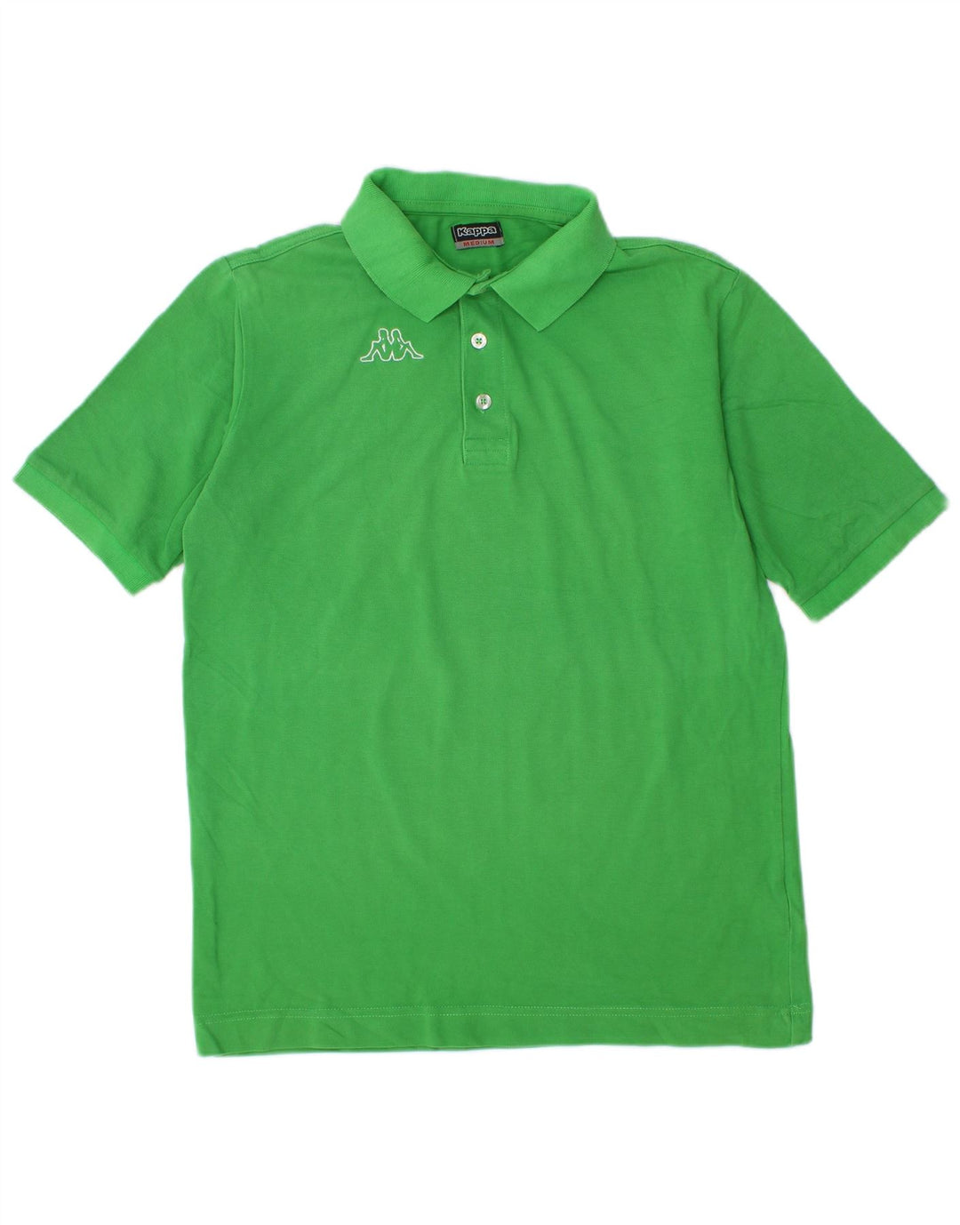 KAPPA Herren Poloshirt Mittelgrüne Baumwolle