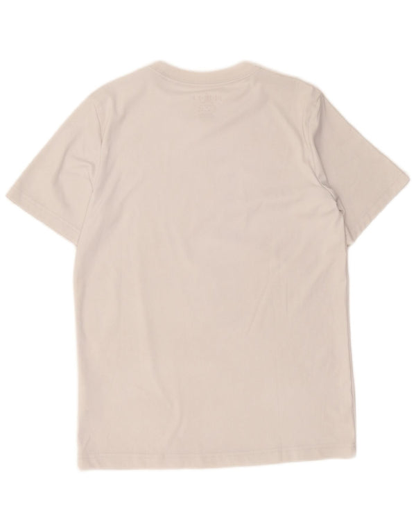 Jordan Boys Dri Fit Graphic T-Shirt Top 13–14 Jahre XL Graues Polyester