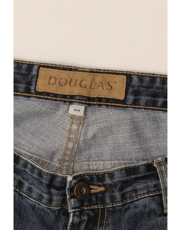 DOUGLAS Mens Straight Jeans W36 L30 Blue Cotton Vintage Douglas and Second-Hand Douglas from Messina Hembry 