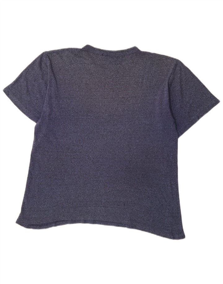 Champion Herren-T-Shirt mit Grafik, mittlere Marineblau-Baumwolle