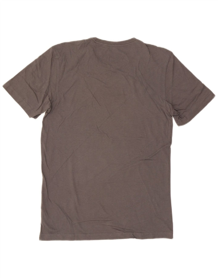 Adidas Herren Grafik T-Shirt Top Small Grau Baumwolle