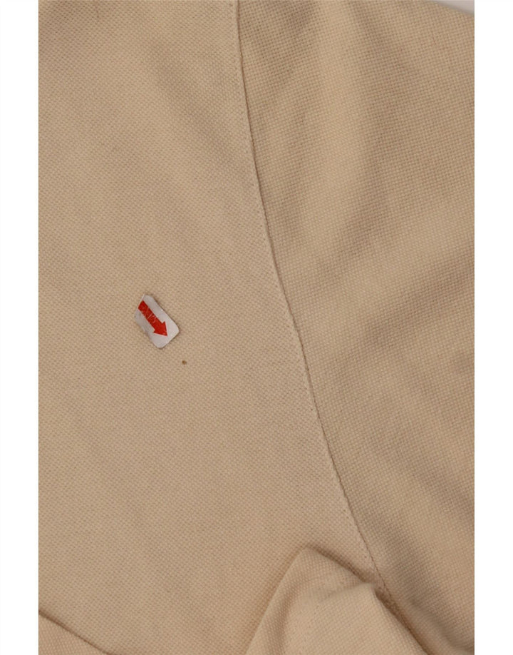 DIADORA Herren Poloshirt XL Beige Baumwolle