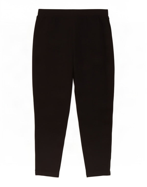 Marks & Spencer Damen Tapered Cropped-Hose UK 16 Large W32 L26 Schwarz