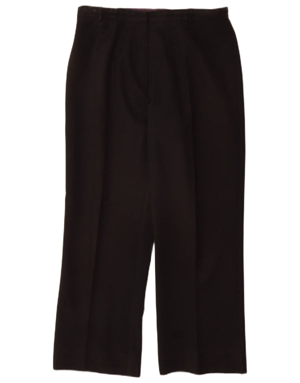 St. Bernard Damen Gerade Freizeithose UK 16 Large W30 L28 Schwarz