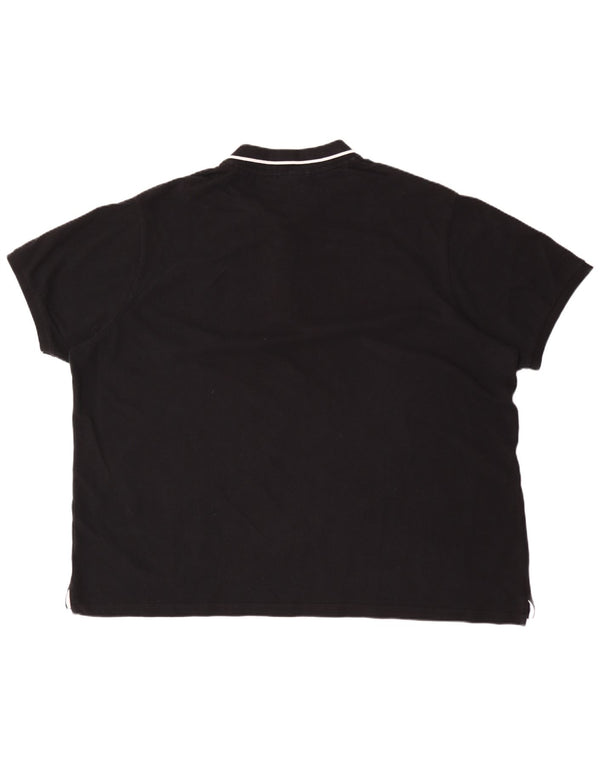 Ellesse Herren Poloshirt 3XL Schwarz Baumwolle