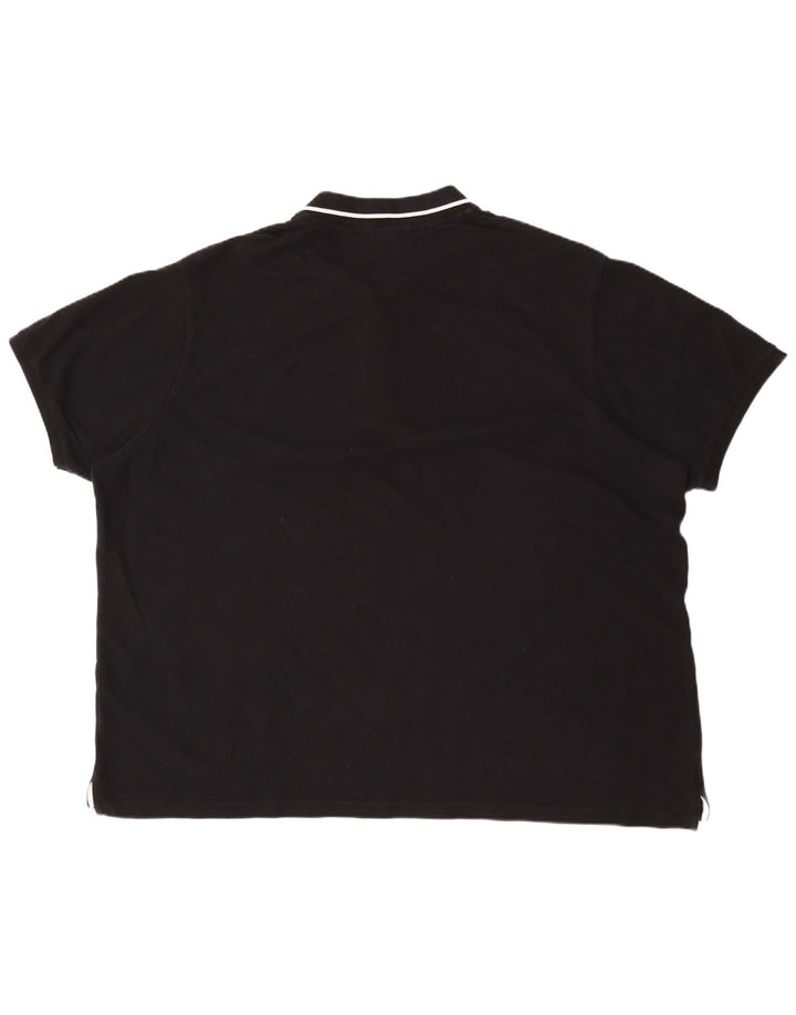 Ellesse Herren Poloshirt 3XL Schwarz Baumwolle