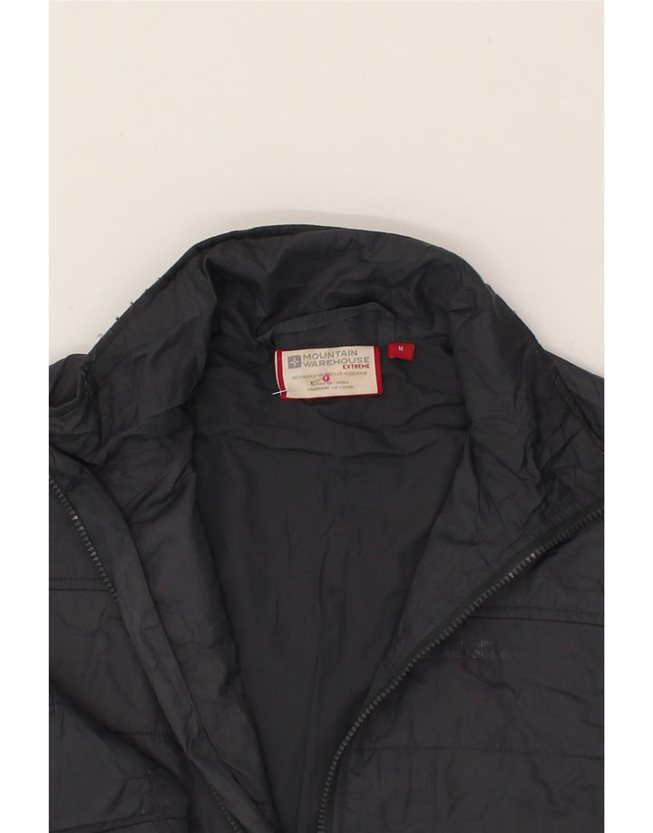 MOUNTAIN WAREHOUSE Womens Padded Jacket UK 14 Medium Navy Blue Polyester Vintage Mountain Warehouse and Second-Hand Mountain Warehouse from Messina Hembry 