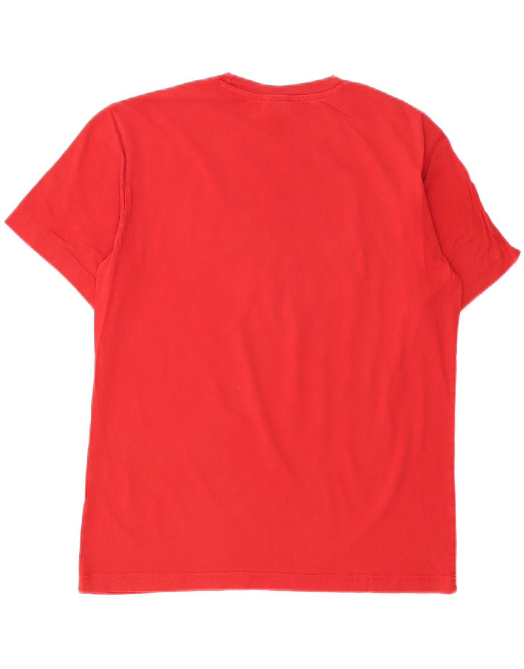 Champion Herren Grafik-T-Shirt-Oberteil Mittelrot