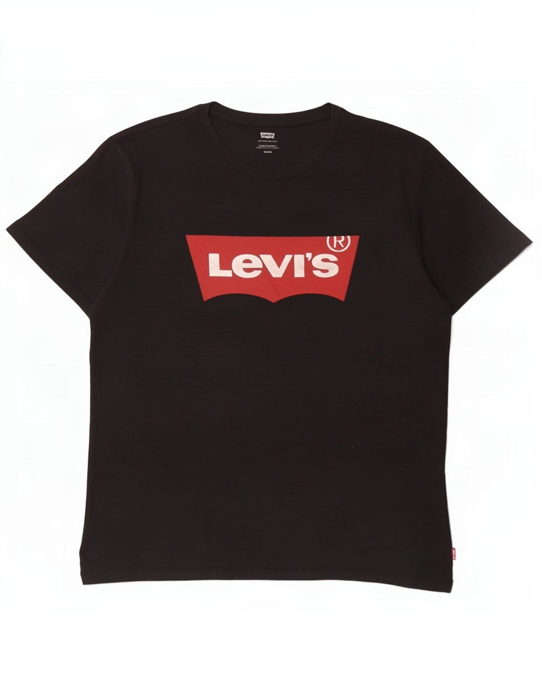 Levi's Herren-T-Shirt mit Grafik, mittelschwarze Baumwolle