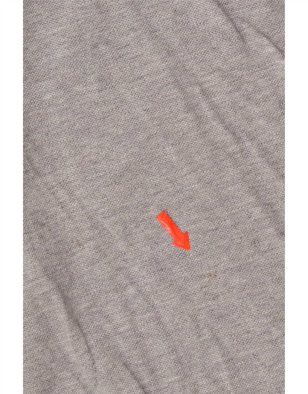 Nike Herren-Poloshirt XL aus grau gefleckter Baumwolle