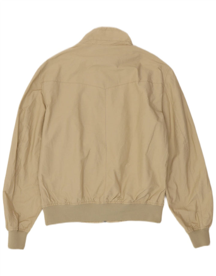 Refrigue Herren Bomberjacke UK 40 Large Beige Baumwolle