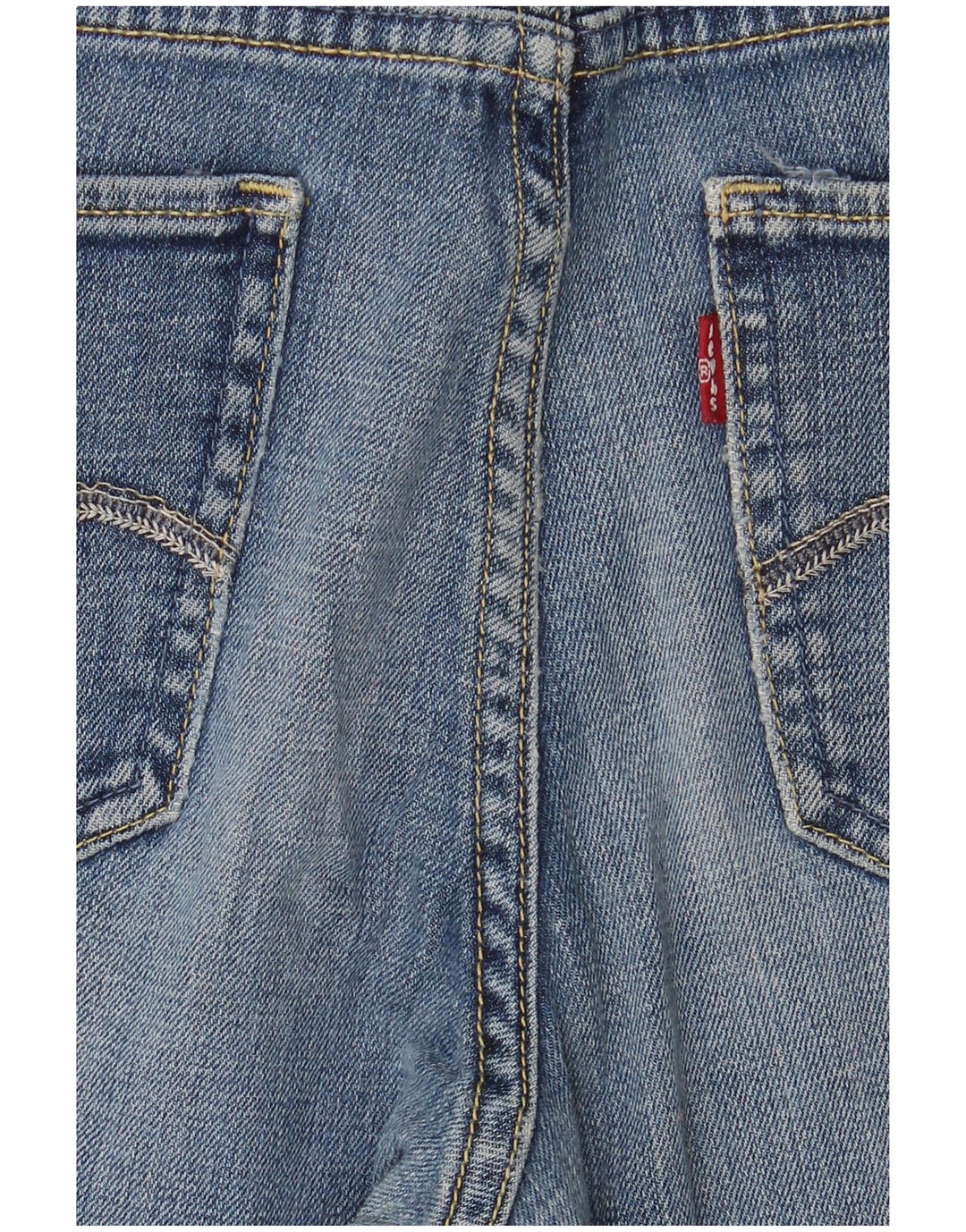Levi's Damen Mid Rise Slim Jeans US 8 Medium W28 L28 Blaue Baumwolle