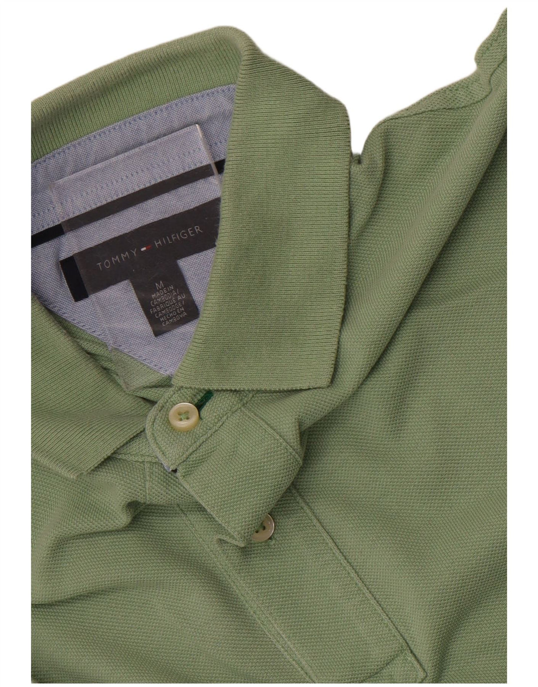 Tommy Hilfiger Herren Poloshirt Mittelgrün