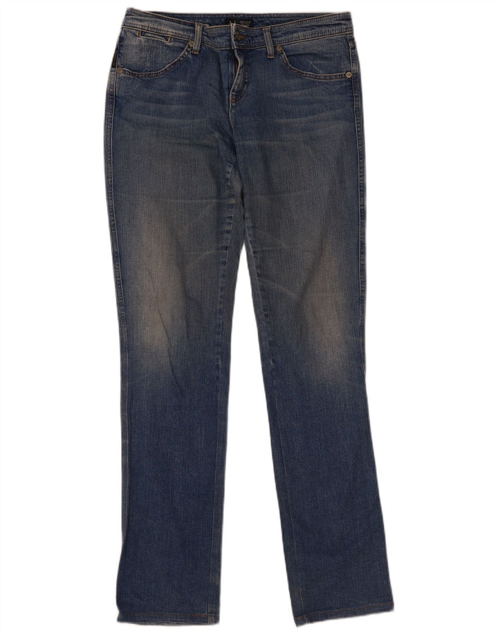 Armani Damen Slim Jeans W30 L33 Blaue Baumwolle