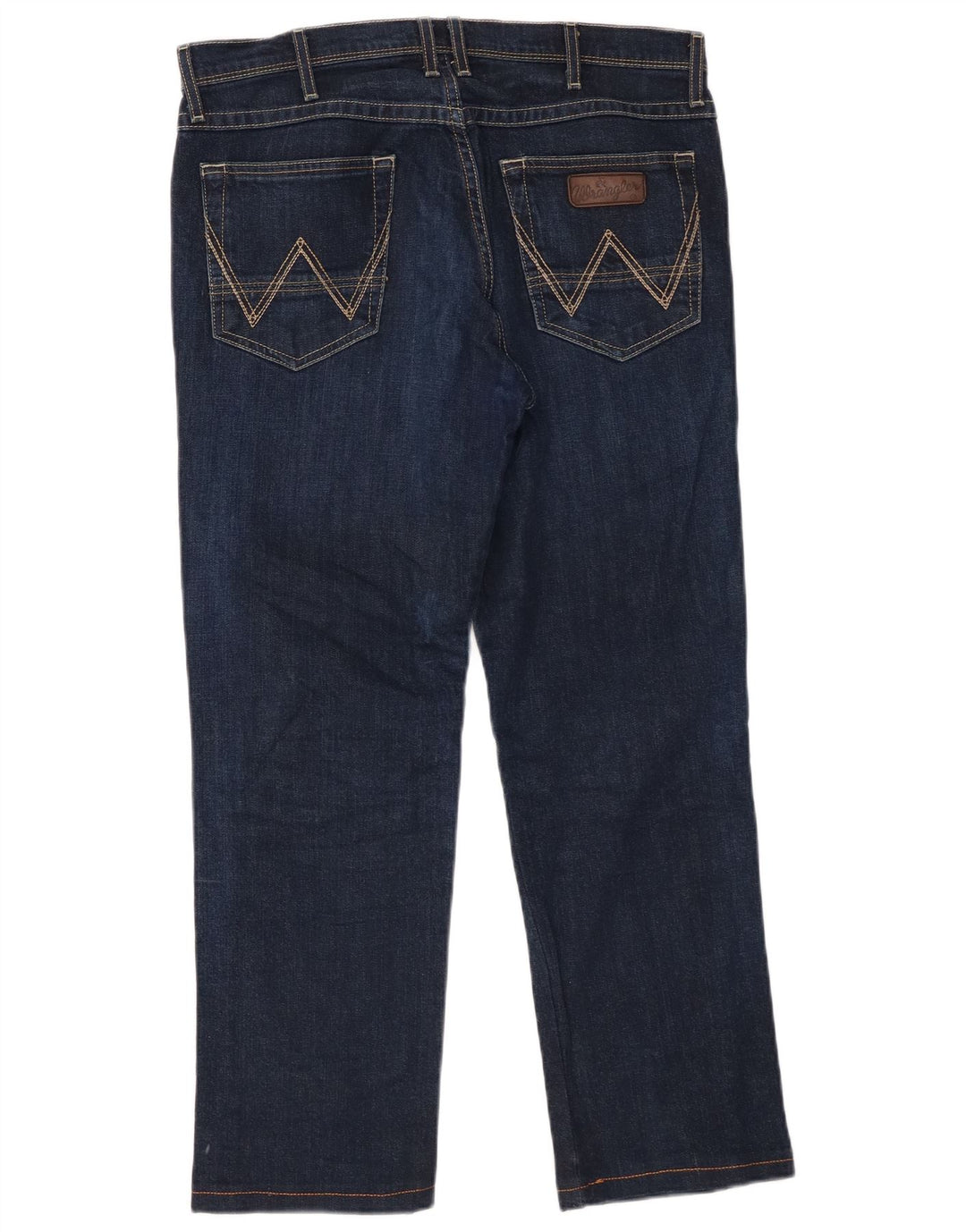WRANGLER Herren Roxboro Straight Jeans W32 L34 Blaue Baumwolle