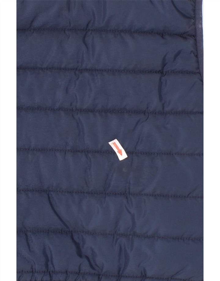 Ellesse Wattierte Weste für Jungen, 2–3 Jahre, marineblaues Polyester