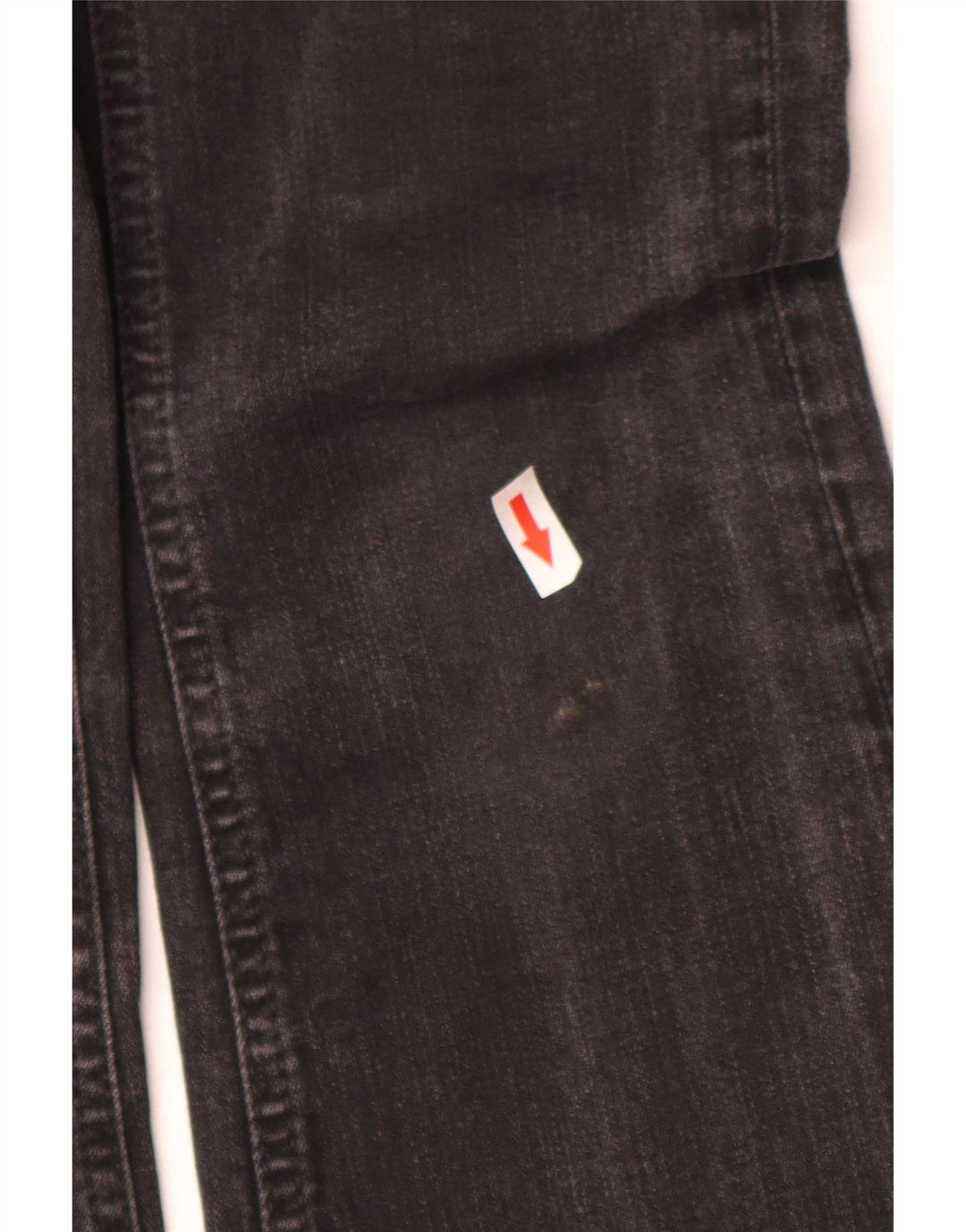 Zara Damen Schlagjeans EU 34 2XS W24 L28 Schwarz