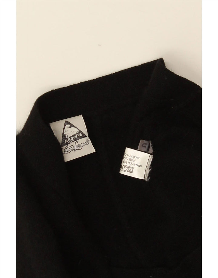 Luisa Spagnoli Damen Trompetenrock W28 Medium Black Angora