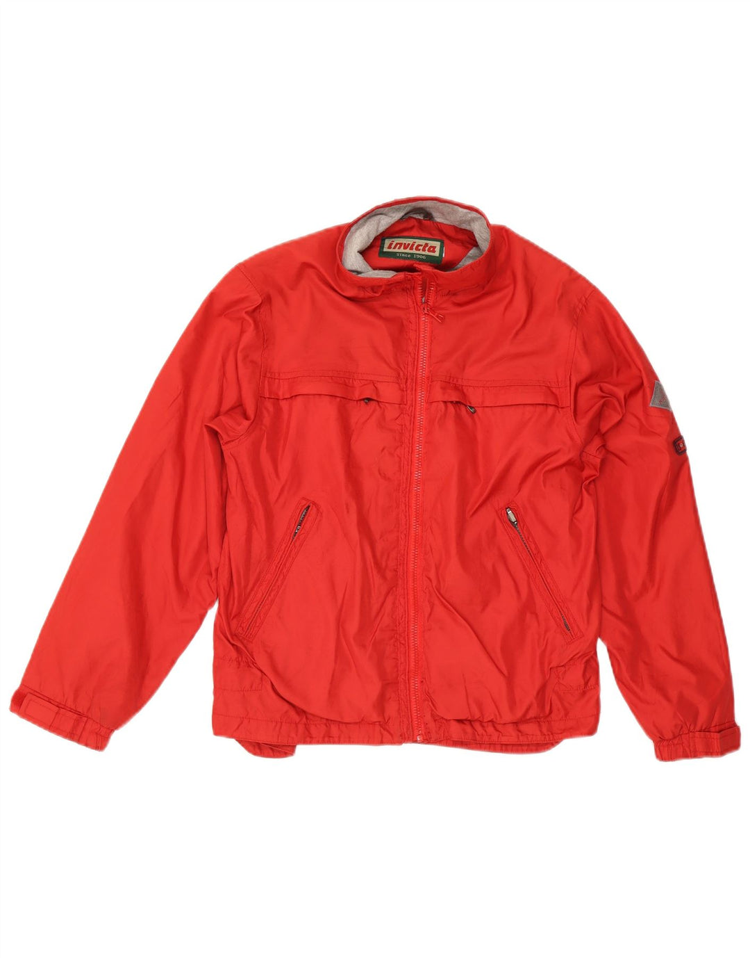 Invicta Herren Windjacke UK 36 Small Rot Polyamid