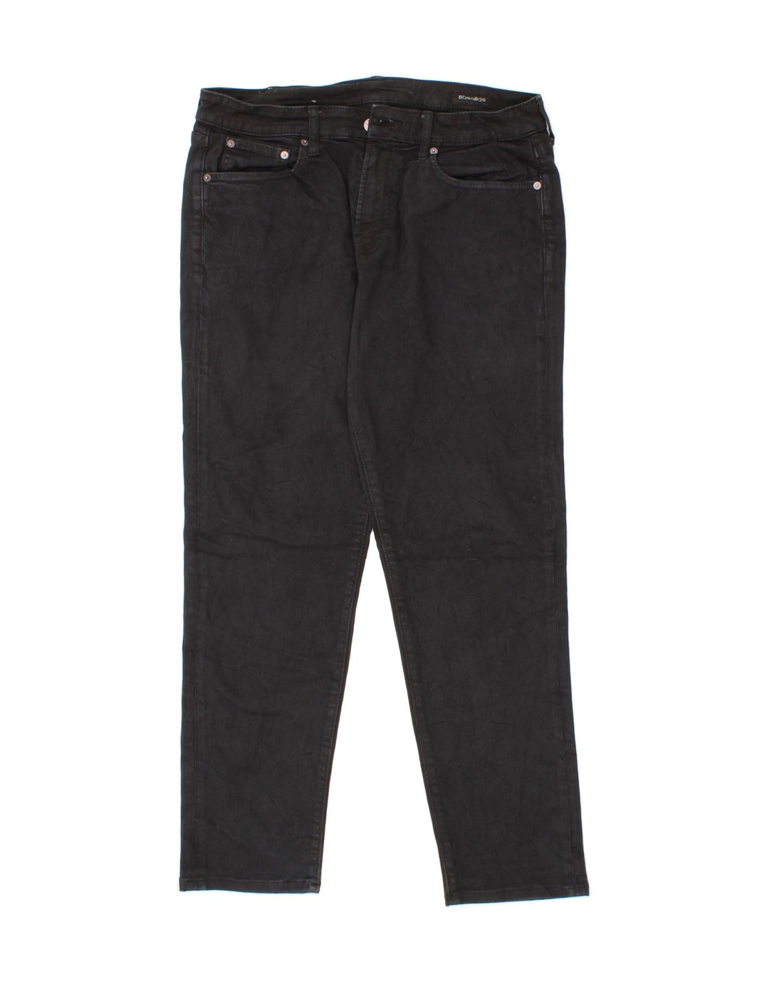 BONOBOS Mens Slim Jeans W33 L34 Black Cotton Vintage BONOBOS and Second-Hand BONOBOS from Messina Hembry 
