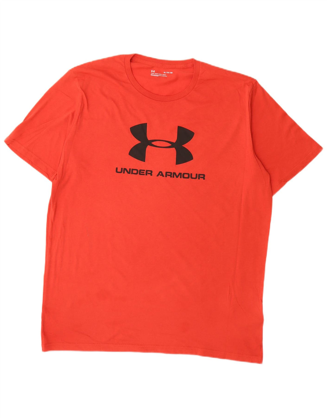 UNDER ARMOUR Mens Graphic T-Shirt Top XL Red Cotton