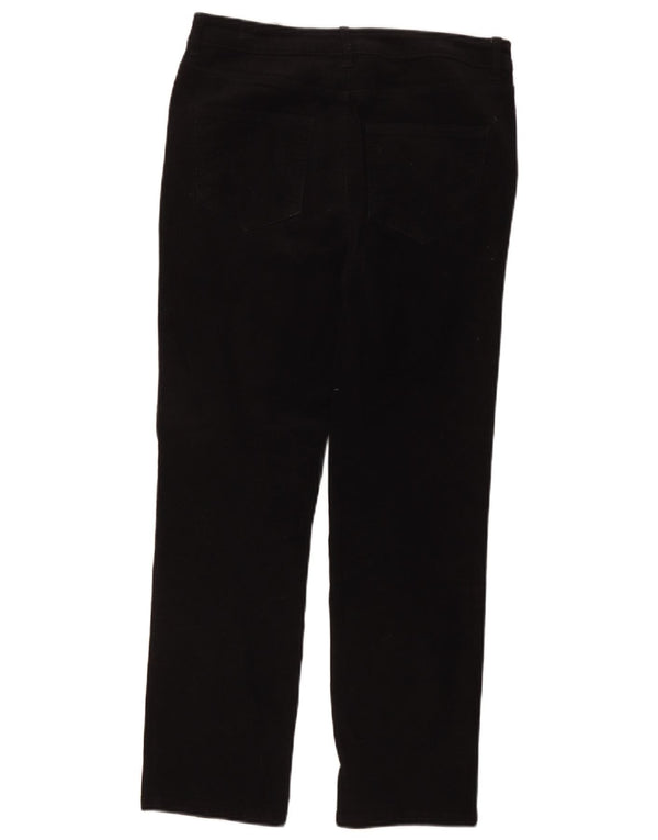 Marks & Spencer Damen Cordhose UK 12 Medium W32 L27 Schwarz