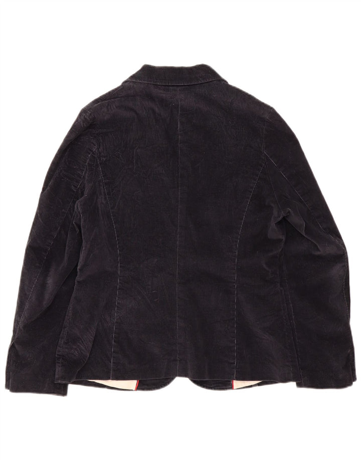 CONTE OF FLORENCE Damen 2-Knopf-Blazerjacke IT 46 Large Marineblau