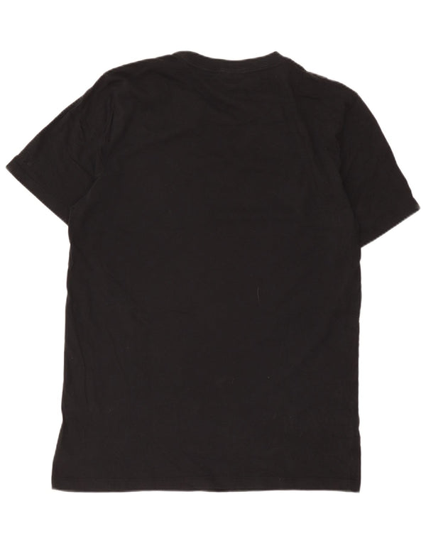 Diadora Herren Grafik T-Shirt Top 2XL Schwarz
