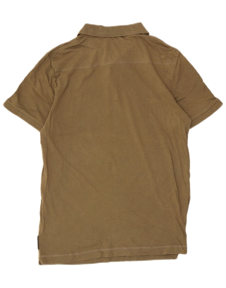 French Connection Herren wattierte Jacke, Größe S, Khaki, Baumwolle